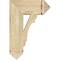 Ekena Millwork Olympic Arts & Crafts Rough Sawn Bracket, Douglas Fir, 6"W x 18"D x 26"H BKT06X18X26OLY03RDF - alternate 3